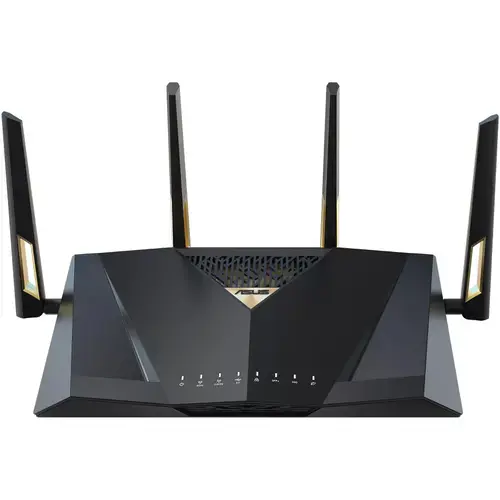Router Gaming Wireless ASUS RT-BE88U BE7200, 4x LAN 1 Gbps, 3x LAN 2.5 Gbps, 1x SFP+ 10 Gbps