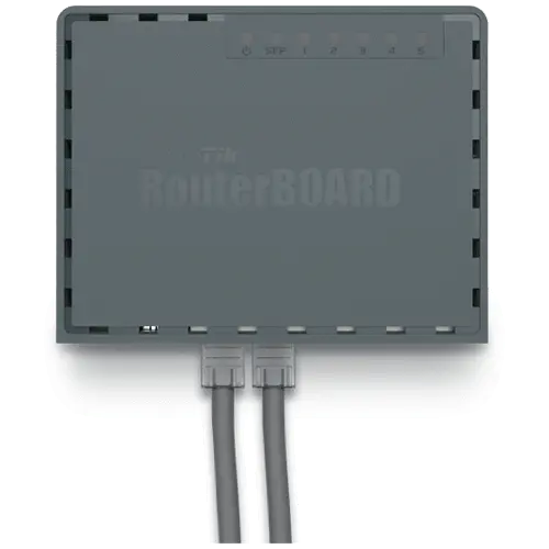 Router hEX S, 5 x Gigabit, 1 xSFP, RouterOS L4 - Mikrotik RB760iGS