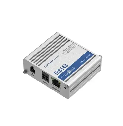 Router Industrial Teltonika TRB143 LTE, 4G, MiniSIM, 1x RJ45 Gigabit