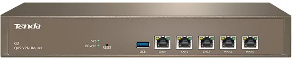 Router Tenda - G3, Gigabit, bej