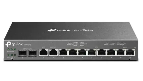 Router TP-LINK ER7212PC, VPN, Omada 3in1, 1200MHz (Negru)
