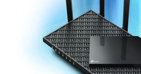 Router TP-Link wireless Dual Band 5 porturi WiFi 6 USB 5400 Mbps