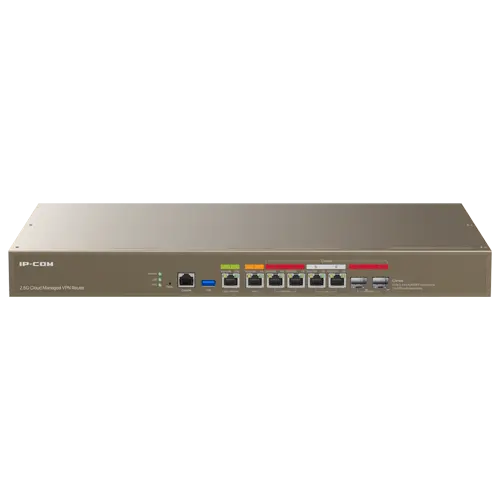 Router VPN, 1 x RJ45 2.5G, 3 x RJ45 1G, 2 x combo SFP/RJ45 1G, Multi-WAN, Cloud Managed - IP-COM M50-F
