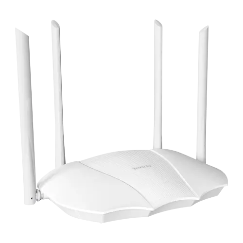 Router Wi-Fi 6, DualBand 2.4Ghz/5GHz, 574+2402Mbps, 4x6dBi, 4 porturi Gigabit - TENDA RX9