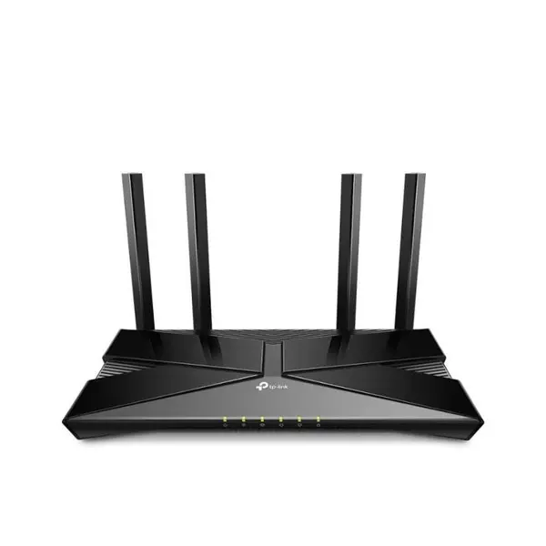 Router Wi-Fi 6 TP Link AX1800 Dual-Band, 4 antene externe, 10/100/1000 Mbps