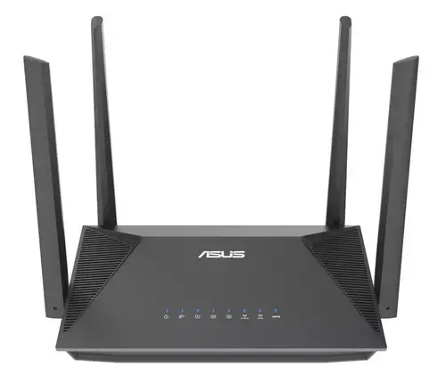 Router wireless ASUS Gigabit RT-AX52 PRO, Dual-Band, WiFi 6 (Negru)