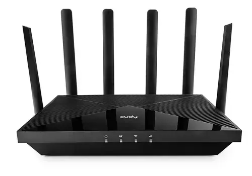 Router wireless Cudy P5_EU, AX3000, 5G, Negru