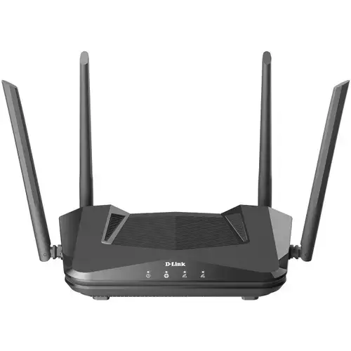 Router Wireless D-Link DIR-X1530, AX1500, Wi-Fi 6, Dual-Band, MU-MIMO, OFDMA (Negru)