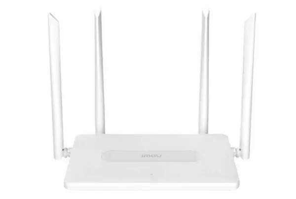 Router wireless Gigabit Dual-Band Wi-Fi Imou HR12G-A AC1200, 4x antena 5dBi, control parental, aplicatie mobila