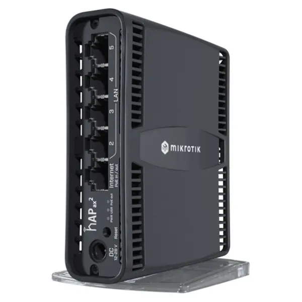 Router wireless Gigabit Dual-band WiFi 6 MikroTik C52IG-5HAXD2HAXD-TC, 5 porturi, 2.4/5 GHz, PoE