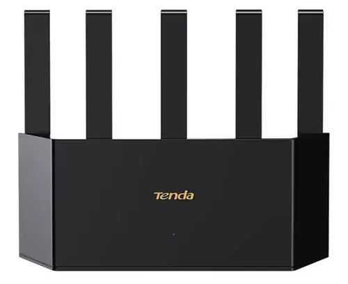 Router Wireless Gigabit TENDA TX2L Pro AX1500, Wi-Fi 6, Dual-Band 300 + 1201 Mbps (Negru)