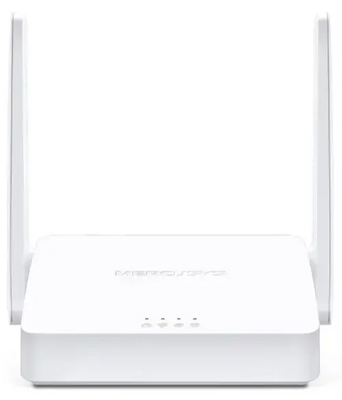 Router Wireless Mercusys MW302R, 300 Mbps, 2 Antene externe (Alb)