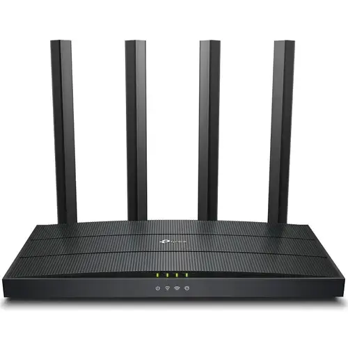 Router Wireless TP-Link Archer AX12, Wi-Fi 6, AX1500, Dual-Band, Gigabit, 4 antene (Negru)