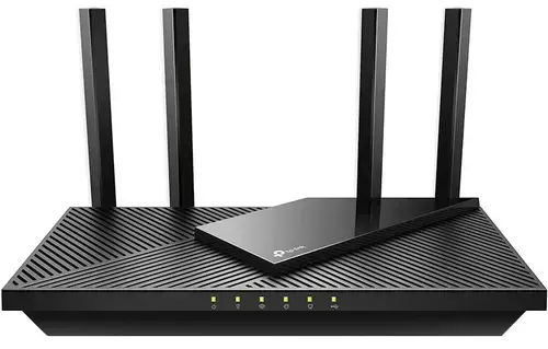Router Wireless TP-Link Archer AX55, AX3000, Gigabit, Dual-Band, Wi-Fi 6, 4 Antene externe (Negru)