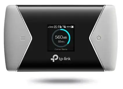 Router Wireless TP-Link M7650, 600 Mbps, 4G LTE, Dual Band, Antena Interna