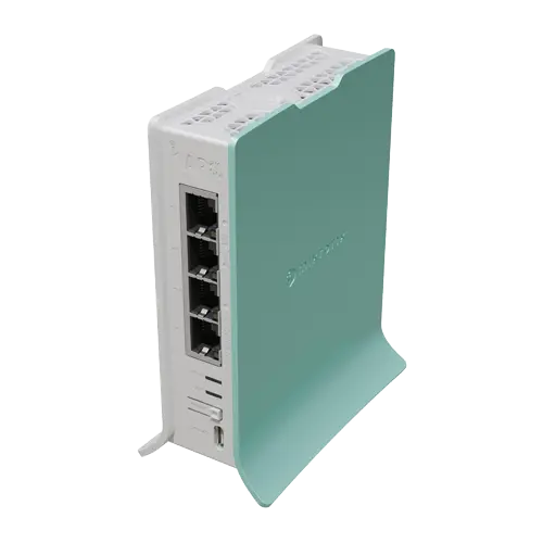RouterOS licenta 4, 4 x Gigabit, 2.4GHz - MikroTik L41G-2axD