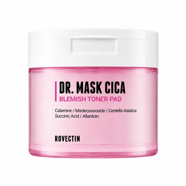 ROVECTIN - Dr. Mask Cica Blemish Toner Pad, 160ml (60pads)