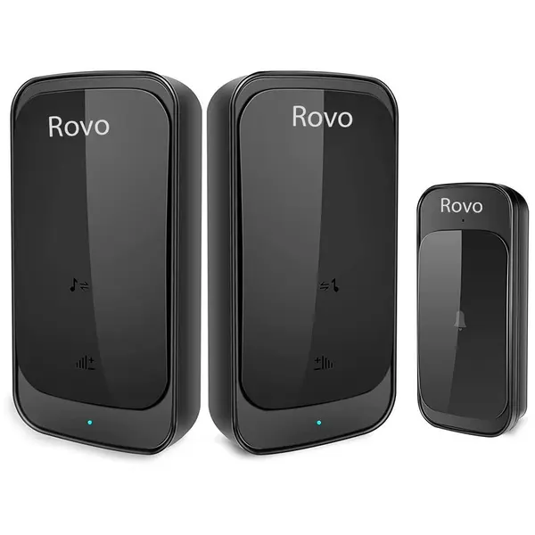 Rovo Sonerie Wifi Rovo C03, 2 Receptoare, IP44, 38 Melodii