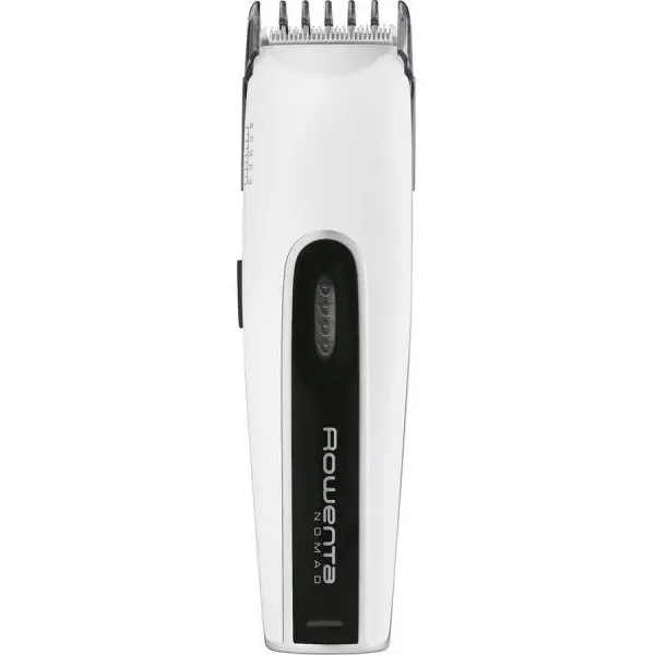Rowenta Aparat de tuns Rowenta Nomad TN1400, 3-30 mm, 2 piepteni, 19 Trepte, Acumulator, Indicator LED, Alb
