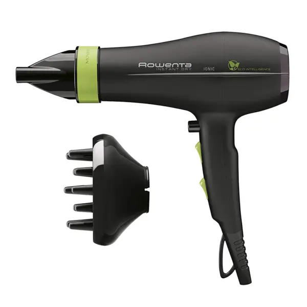 Rowenta Uscator de par rowenta Rowenta Eco Intelligence CV 6030, 1500W, Negru-Verde
