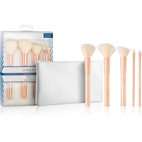 Royal and Langnickel Chique Rose Gold set de pensule cu husă