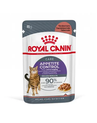 ROYAL CANIN Appetite Control Gravy 24x85 g hrana umeda in sos, pisici cu apetit excesiv