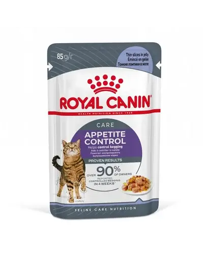 ROYAL CANIN Appetite Control Jelly 12 x 85 g hrana umeda pisici adulte cu apetit excesiv, in aspic