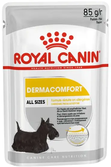 ROYAL CANIN CCN Dermacomfort Care Loaf Plic hrană umedă pentru câini 85g