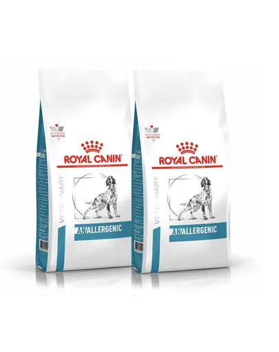 ROYAL CANIN Dog Anallergenic 16 kg (2x8 kg) hrana dietetica pentru caini adulti cu alergii alimentare cu simptome dermatologice si/sau gastrointestinale