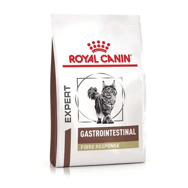 ROYAL CANIN Gastrointestinal Fibre Response, dieta veterinara, hrana uscata pisici, sistem digestiv, 4 kg