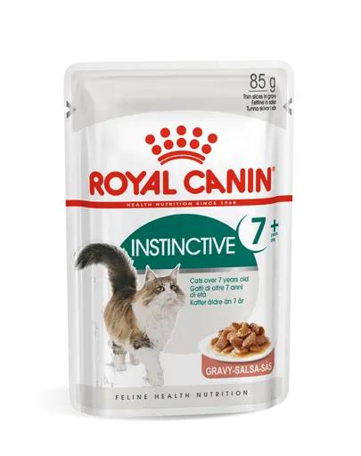 ROYAL CANIN Instinctive 7+ hrana umeda in sos pentru pisica senior 48x85g