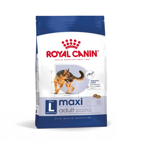 Royal Canin Maxi Adult hrana uscata caine 15 + 3kg Gratuit