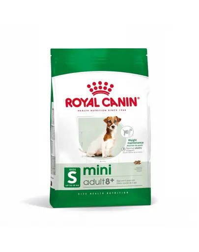 ROYAL CANIN Mini adult 8+ Hrana uscata pentru caini adulti de talie mica peste 8 ani, 800g x 15