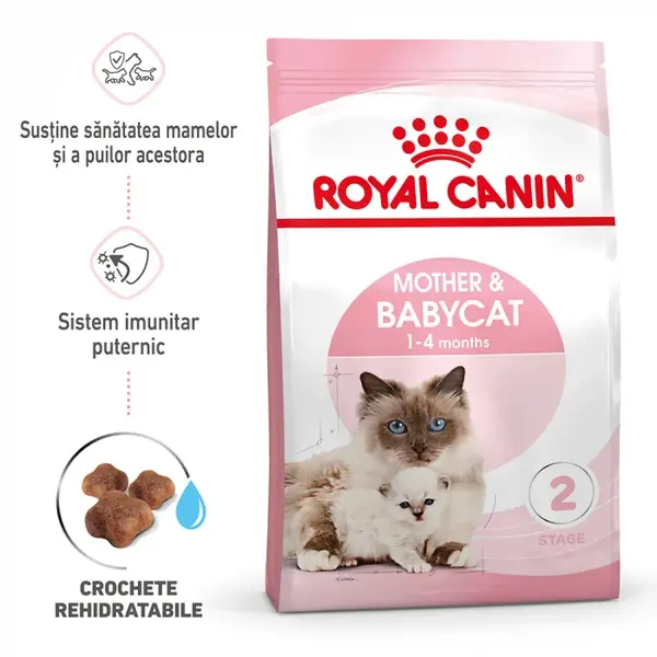 Royal Canin Mother BabyCat hrana uscata pisica, mama si puiul, 4 kg