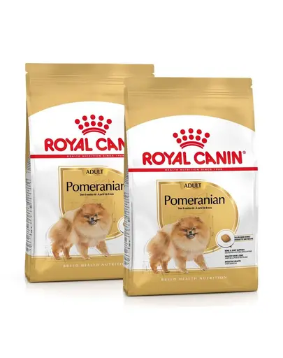 ROYAL CANIN Pomeranian Adult 2x3 kg hrană uscată pentru câini mini spitz adulți