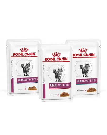 ROYAL CANIN Renal Feline Mix de arome 36 x 85 g