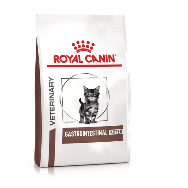 ROYAL CANIN VD Gastrointestinal Kitten, dietă veterinară, hrană uscată pisici junior, sistem digestiv, 2kg