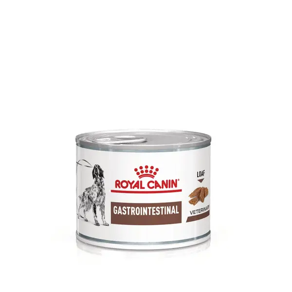 ROYAL CANIN VD Gastrointestinal , XS-XL, dietă veterinară, conservă hrană umedă câini, sistem digestiv, (pate), 200g