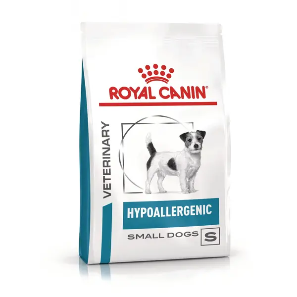 ROYAL CANIN VD Hypoallergenic Small Dog, XS-S, dietă veterinară, hrană uscată câini, alergii alimentare, 1kg