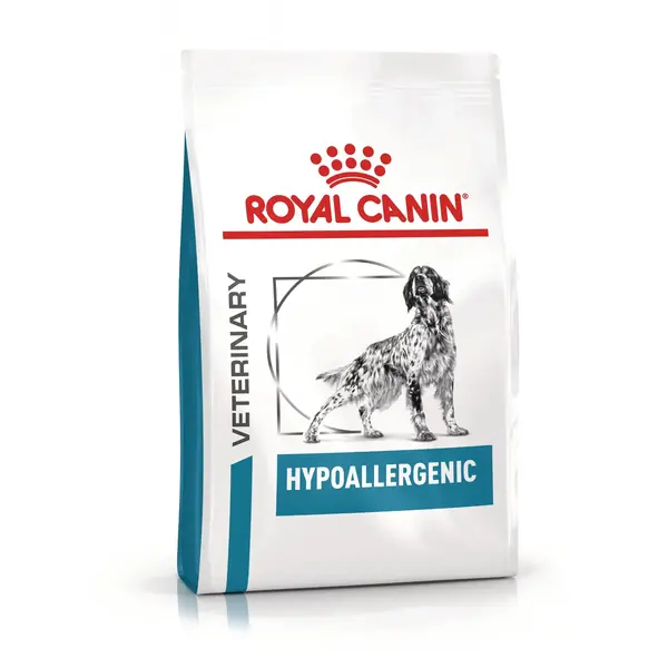 ROYAL CANIN VD Hypoallergenic, XS-XL, dietă veterinară, hrană uscată câini, alergii alimentare, 7kg