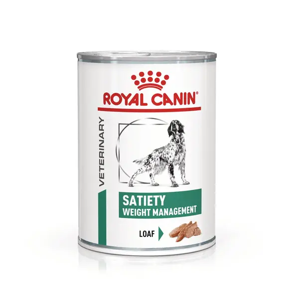 ROYAL CANIN VD Satiety, XS-XL, dietă veterinară, conservă hrană umedă câini, obezitate, (pate), 410g