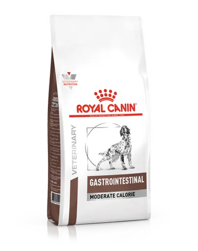 ROYAL CANIN VET Diet Dog Gastro Intestinal Moderate Calorie 2 kg hrana dietetica pentru caini adulti cu tulburari cronice ale sistemului digestiv