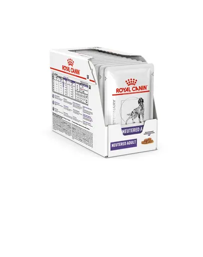ROYAL CANIN VHN Neutered Adult Dog hrana umeda pentru caini aduti dupa sterilizare, cu tendinta de supraponderabilitate sau cu piele sensibila 12x100g
