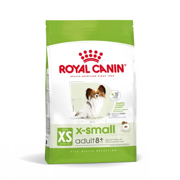 Royal Canin X-Small Adult, hrana uscata caini, 8 ani+, 1.5kg