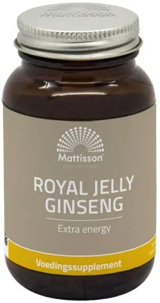Royal Jelly Ginseng, 60 capsule, Mattisson Healthstyle