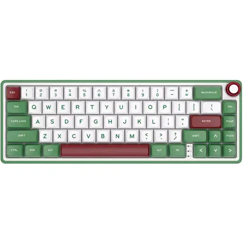 ROYAL KLUDGE Tastatura Gaming Royal Kludge R65, Chartreuse Switch, iluminare RGB, Wired (Multicolor)