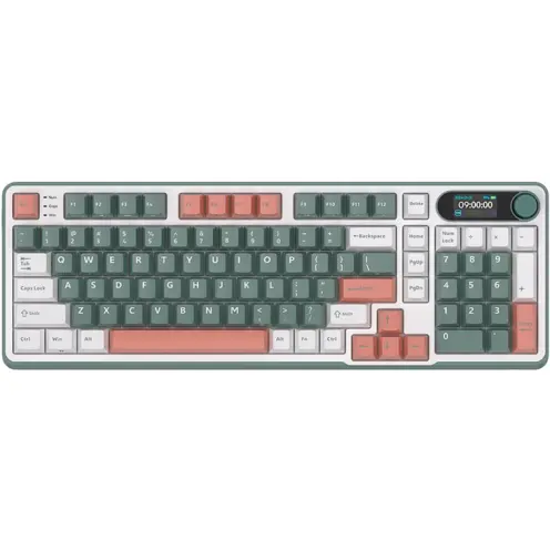 ROYAL KLUDGE Tastatura Gaming Royal Kludge RK-S98, Brown Switch, iluminare RGB, Wired, Wireless 2.4Ghz, Bluetooth (Multicolor)