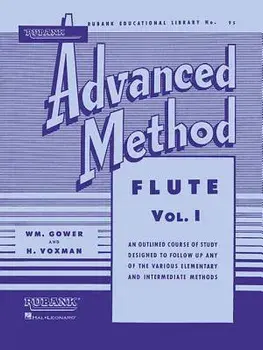 Rubank Advanced Method - Flute Vol. 1, Paperback/H. Voxman