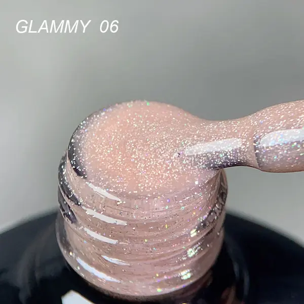 Rubber Base Everin SOO Glammy Collection 12ml- 06 Hema Free