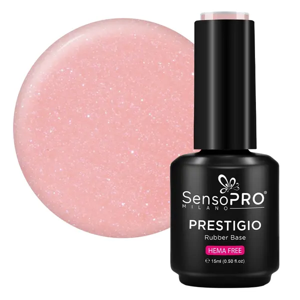 Rubber Base PRESTIGIO SensoPRO Milano - Tropical Sunset 15ml
